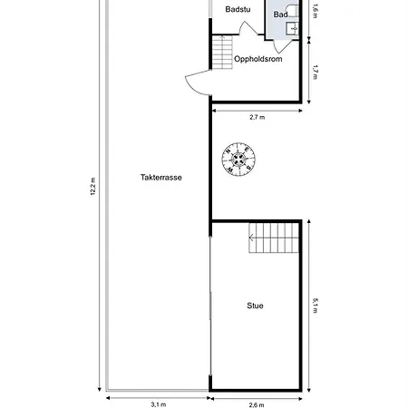 Apartment Penthouse With Roof Terrace By The Royal Park, Sauna, 3 Bath Oslo