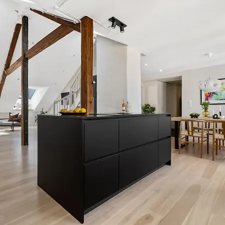 Penthouse With Roof Terrace By The Royal Park, Sauna, 3 Bath Apartment