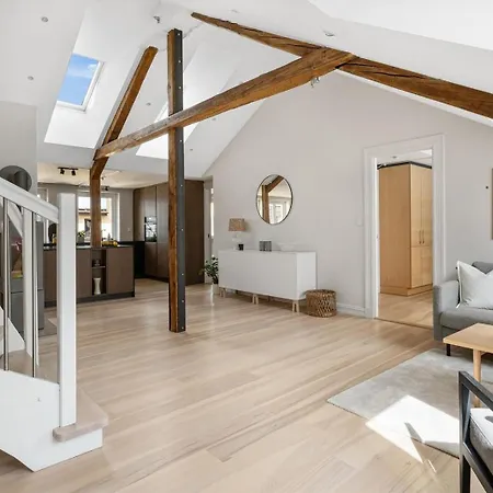 Penthouse With Roof Terrace By The Royal Park, Sauna, 3 Bath * Oslo